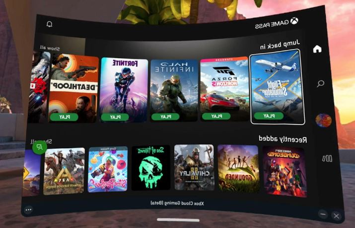 xbox cloud gaming quest
